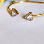 Afra_ Polki Diamond Open bangle