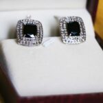 Black Tourmaline Studs-min