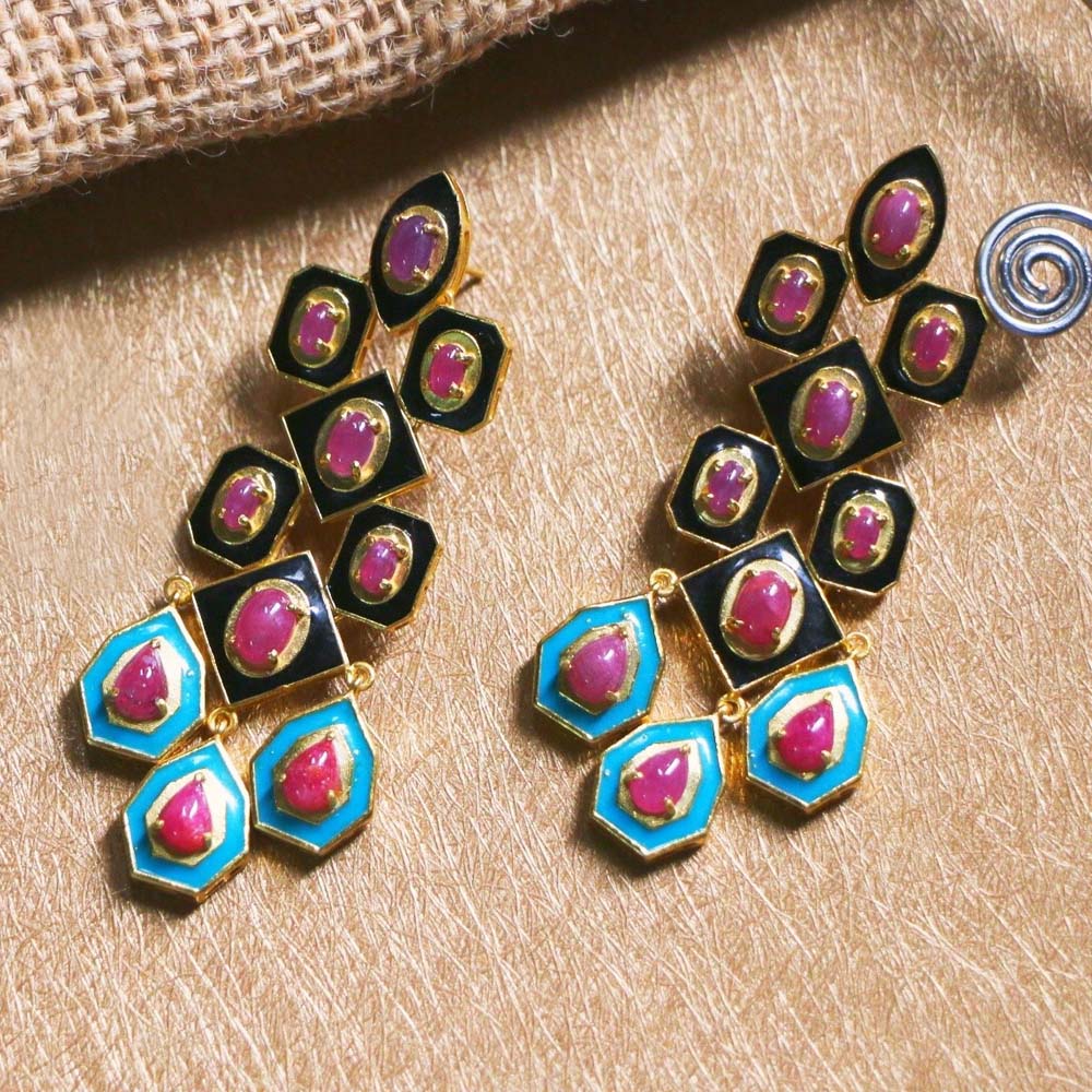 Blossom Ruby Earrings Blossom Ruby Earrings