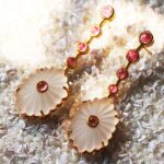 Carved Crystal and Rubellite Earrings-min