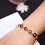 Delilah Ruby Bracelet2
