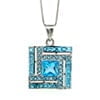 Emma Blue Topaz Pendant