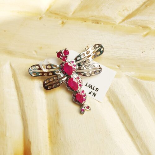 Freedom Ruby Brooch