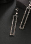 Symphony Marcasite Long Drop Earring1