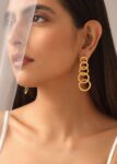 Andrine-Gold-Plated-Brass-Earrings