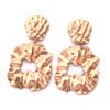 Belinda Rose Gold Plated Brass Earrings