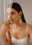 Ebba-Gold-Plated-Brass-Earrings