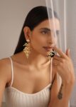 Ebba-Gold-Plated-Brass-Earrings