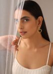 Laura-Gold-Plated-Brass-Earrings