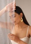 Leva-Gold-Plated-Brass-Earrings