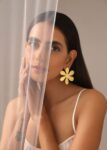 Linnea-Gold-Plated-Brass-Earrings