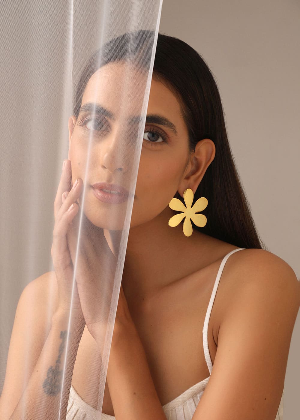 Linnea-Gold-Plated-Brass-Earrings Linnea-Gold-Plated-Brass-Earrings