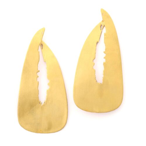 Malena-Gold-Plated-Brass-Earrings