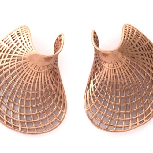 Meja-Rose-Gold-Plated-Brass-Earrings