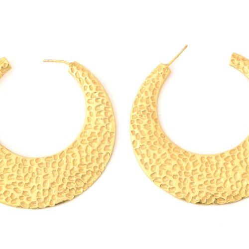 Natalie-Gold-Plated-Brass-Earrings