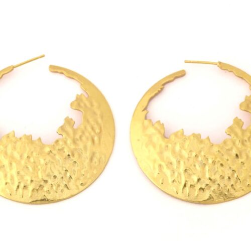 Priya-Gold-Plated-Brass-Earrings