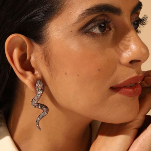 MAMBA-925-Silver-Earring2