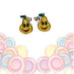 Pear 925 Silver Studs