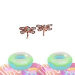 Dream Rose 925 Silver Studs