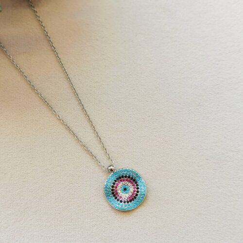 Sukai Evil Eye 925 Silver Neckchain