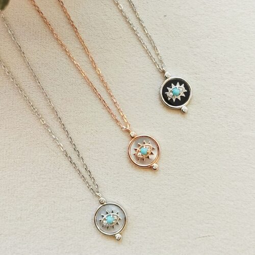 Mystic Evil Eye 925 Silver Neckchain