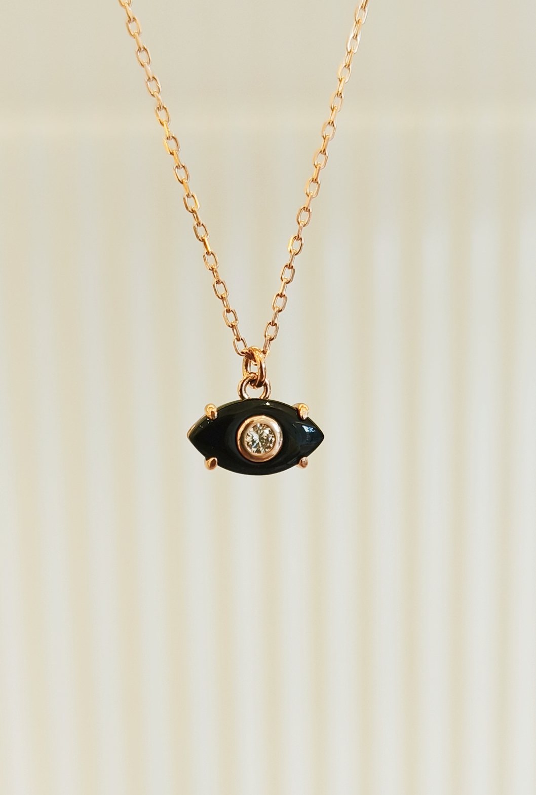 Evil Eye 925 Rose Gold Neckchain Evil Eye 925 Rose Gold Neckchain
