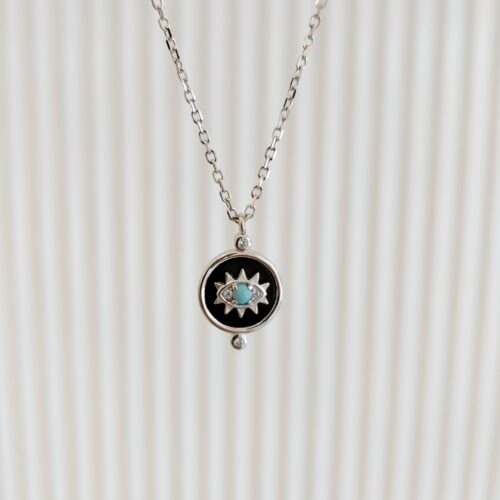 Mystic Evil Eye 925 Silver Neckchain