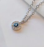 Cutsy Evil Eye 925 Silver Neckchain