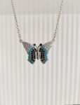 Winged Evil Eye 925 Silver Neckchain