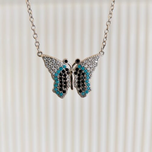 Winged Evil Eye 925 Silver Neckchain