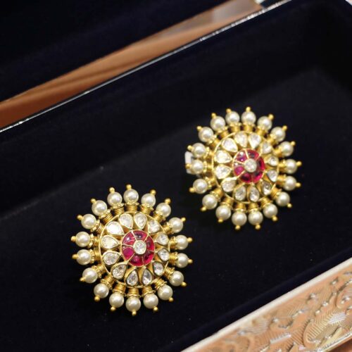 Moti Chakra Earrings